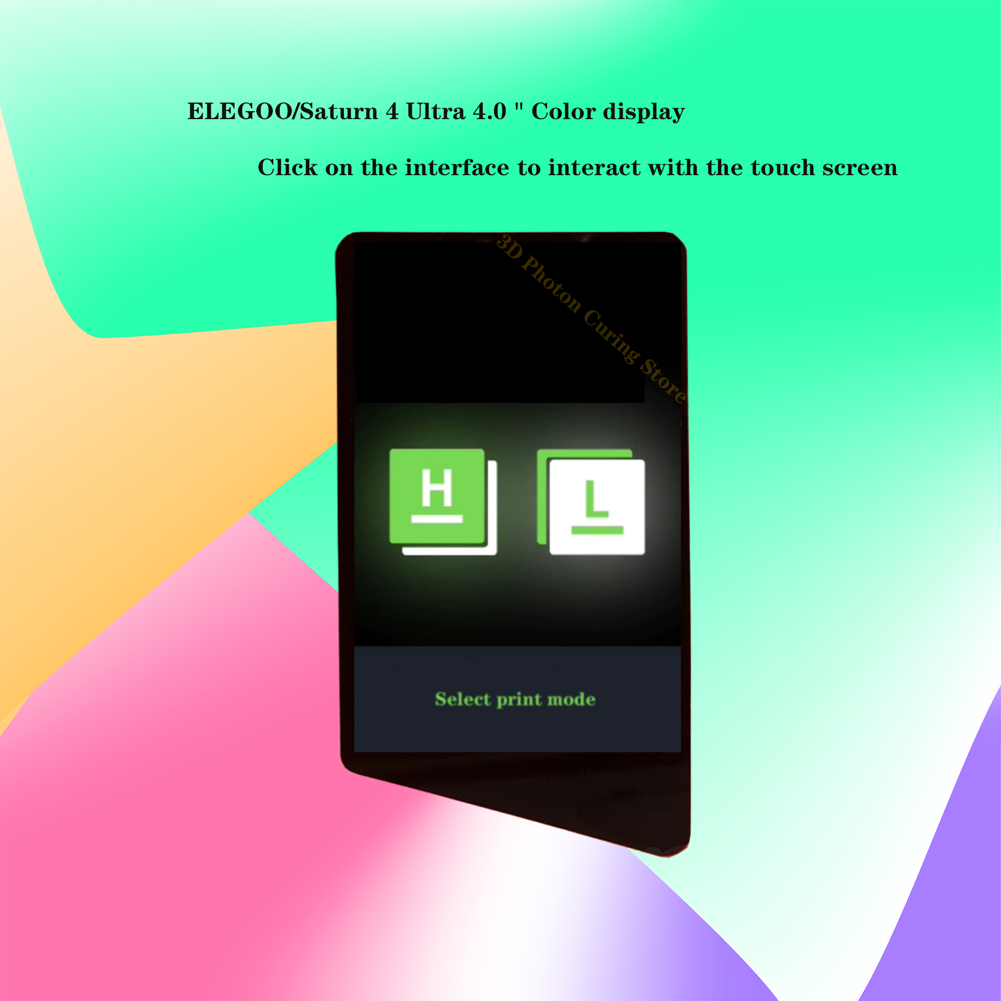 3D Printing Elegoo - Elegoo/Saturn 4 Ultra 16k 4.0＂color display