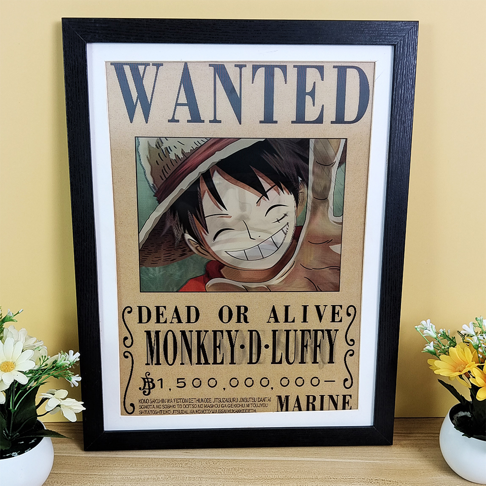 3D Printing Examples - Anime Art One Piece Luffy Zoro