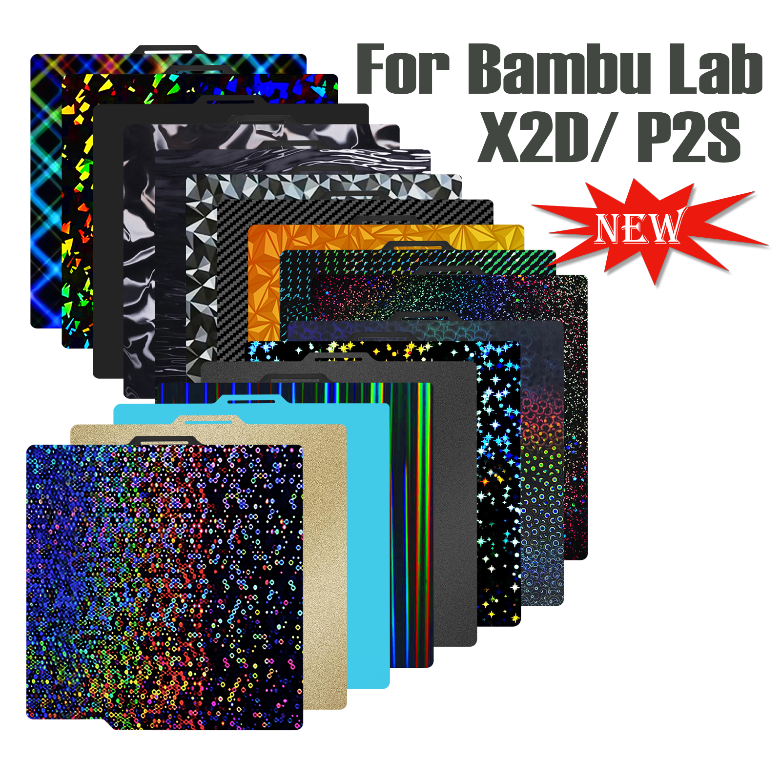 3D Printing Bambu - Bambulab X2D Build Plate Smooth Carbon