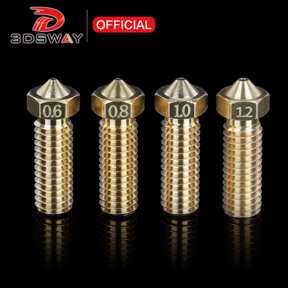 3D Printer Nozzle Brass - 3DSWAY 3D Printer Parts V6 Volcano