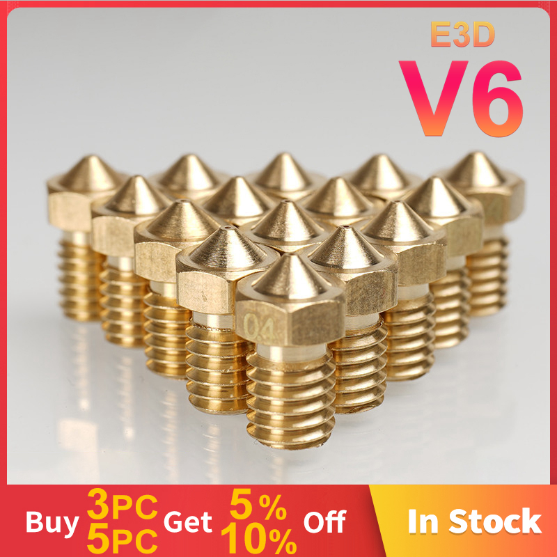 Wholesale E3D V6 V5 3D Printer - 3D Printer Nozzle Brass recensie en prijs
