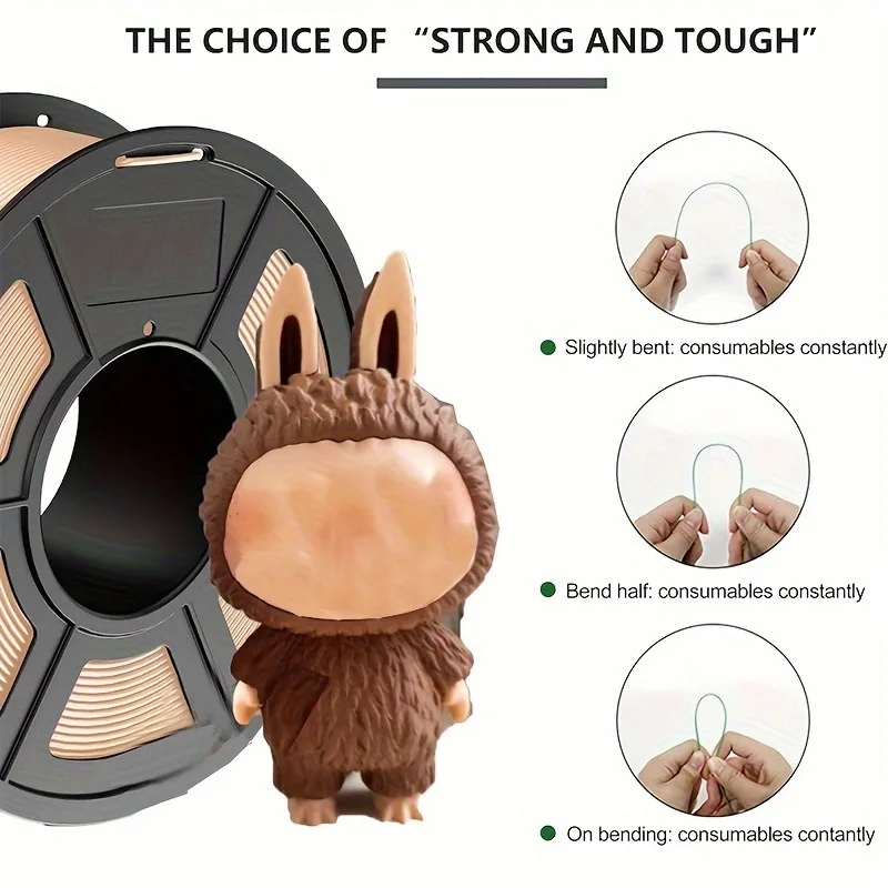 Skin Color PLA Filament 1.75Mm - 3D Printing Labubu recensie en prijs