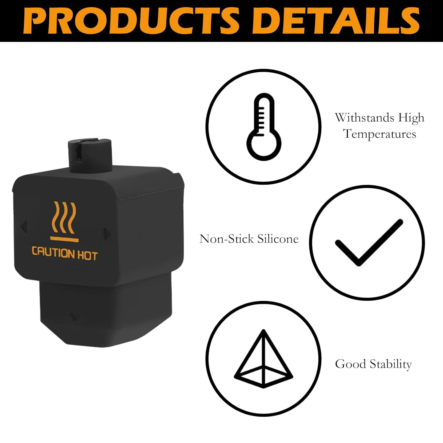 10Pcs H2D Hotend Silicone Sock - 3D Printing Bambu recensie en prijs
