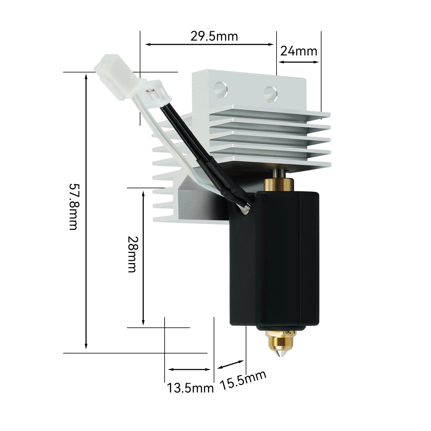 24V 60W Hotend Kit For Elegoo  - 3D Printing Elegoo recensie en prijs