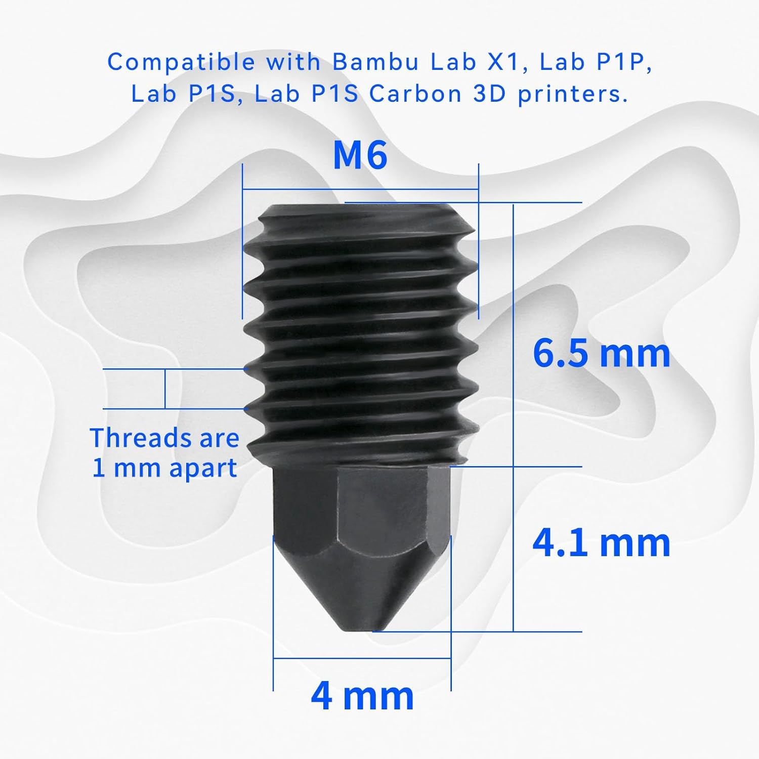 High Flow Hardened Steel Brass - 3D Printer Nozzle Brass recensie en prijs