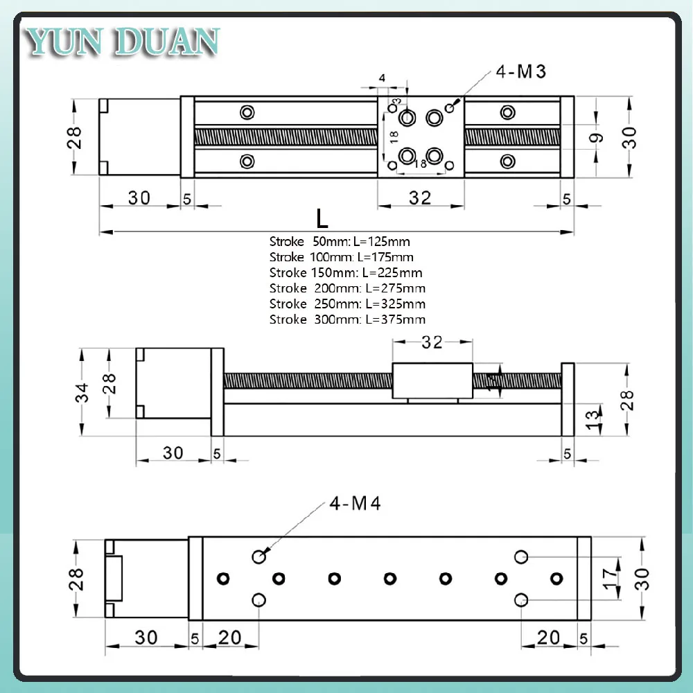 T-type Sliding Table Rail Line - Linear Guide Rail recensie en prijs