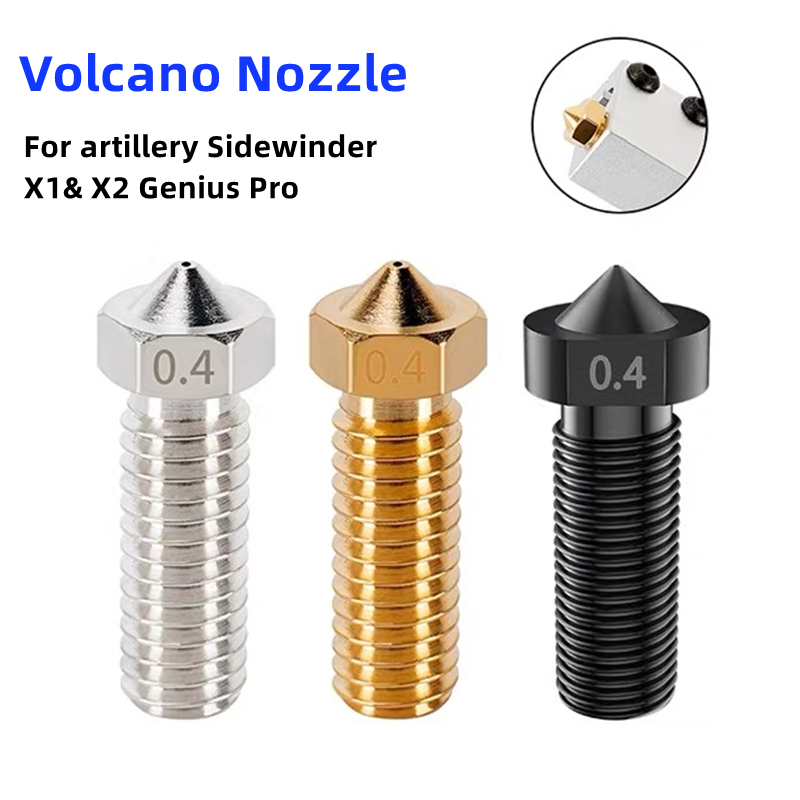 Volcano Nozzle For Artillery S - 3D Printer Nozzle Brass recensie en prijs