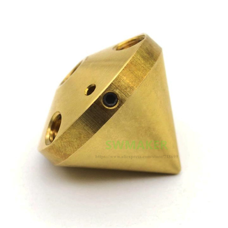 1pcs 3D printer parts REPRAP t - 3D Printer Nozzle Brass recensie en prijs