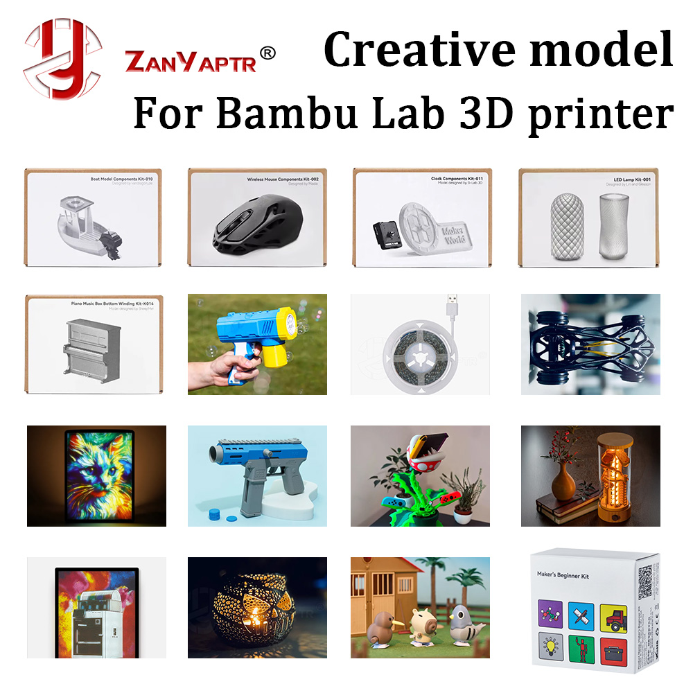 For Bambu Lab DIY Creative Mod - 3D Printing Bambu recensie en prijs