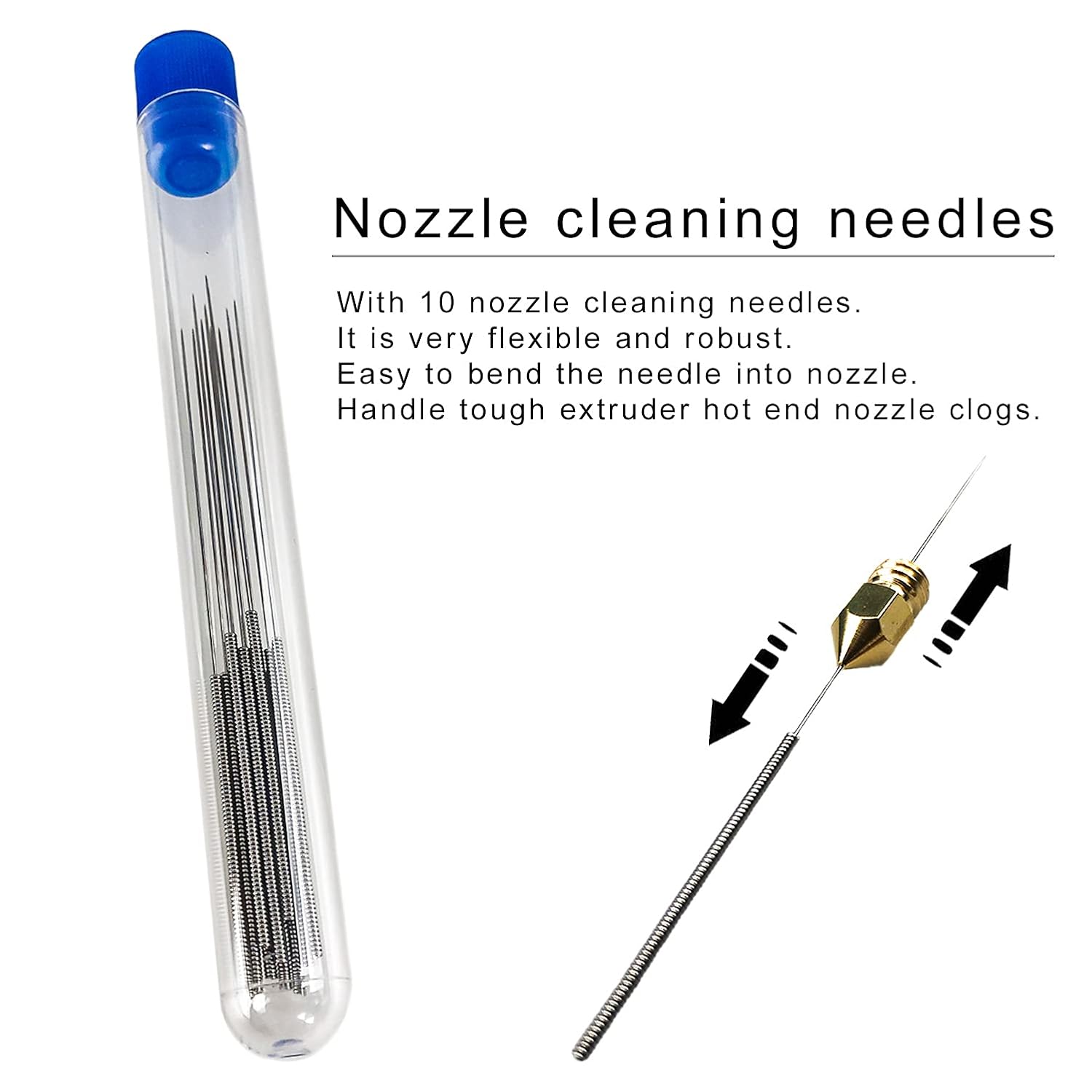 CREALITY 20 Pcs MK8 Brass Nozz - 3D Printer Nozzle Brass recensie en prijs