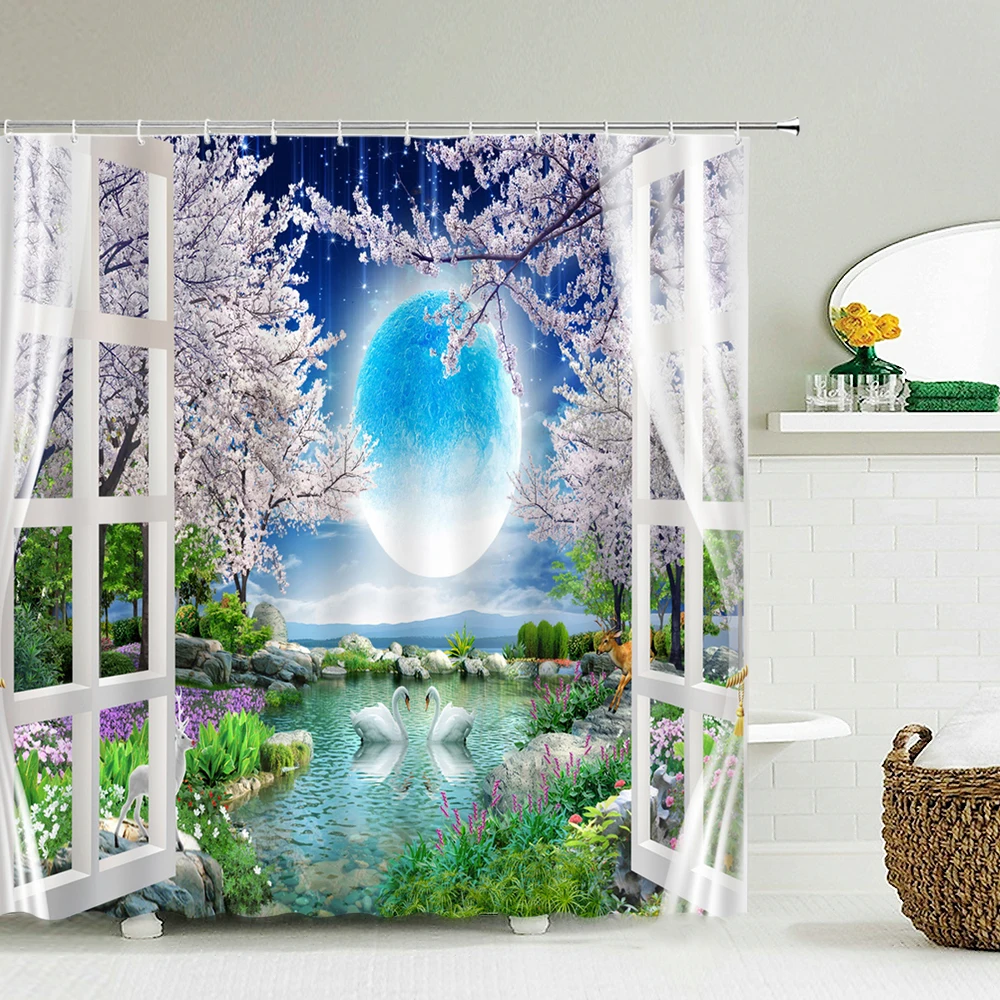 Scenery Outside the Window Sho - 3D Printing On Fabric recensie en prijs