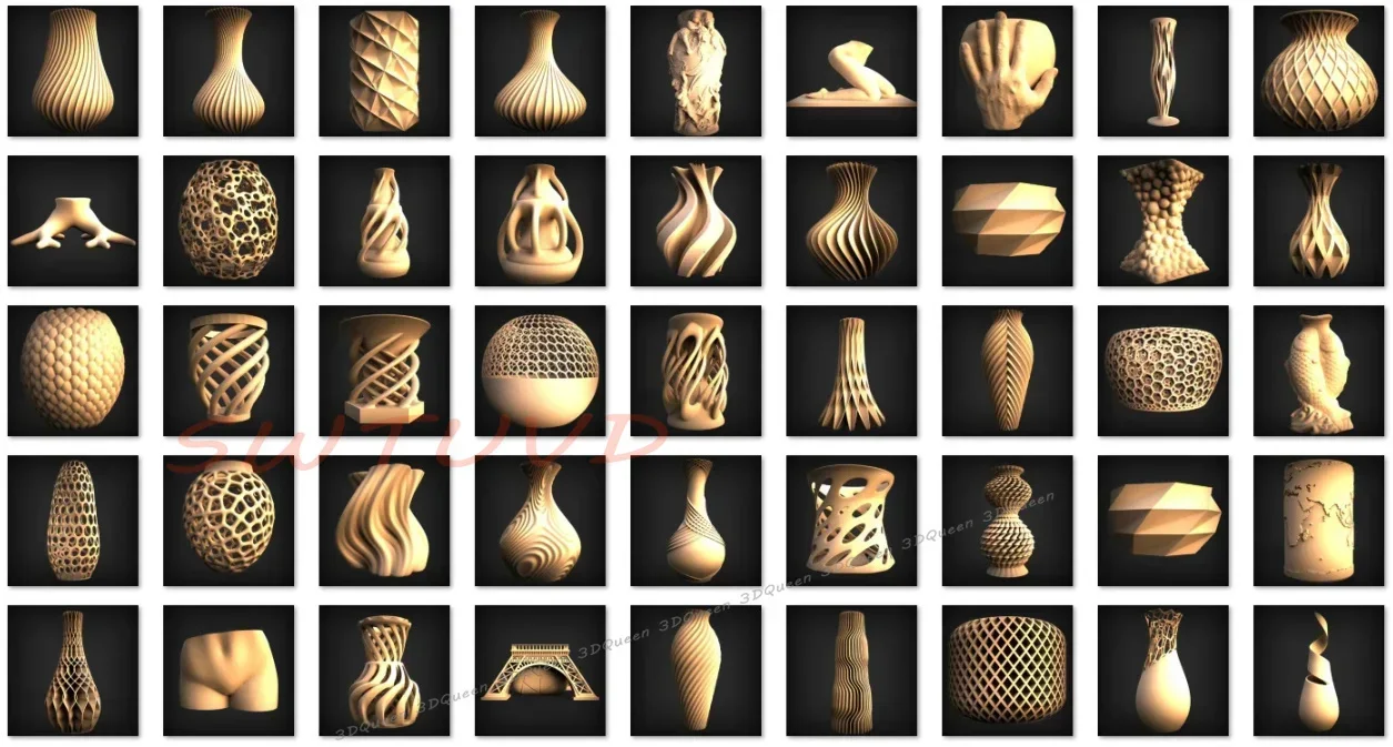 440+ Planter POT Vase STL File - 3D Printing Files recensie en prijs