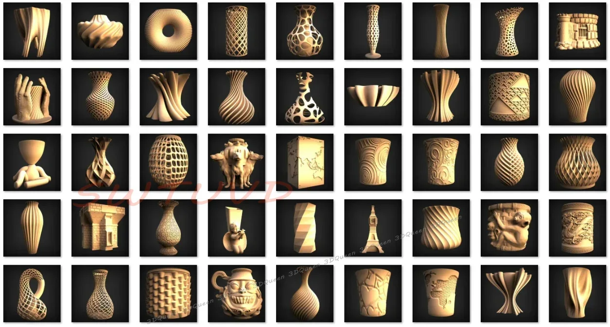 440+ Planter POT Vase STL File - 3D Printing Files recensie en prijs