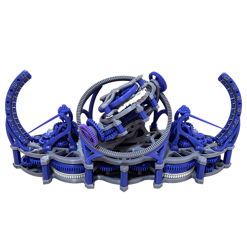 Random color 3d print tourbill - 3D Printing Plastic recensie en prijs