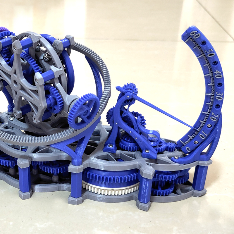 Random color 3d print tourbill - 3D Printing Plastic recensie en prijs
