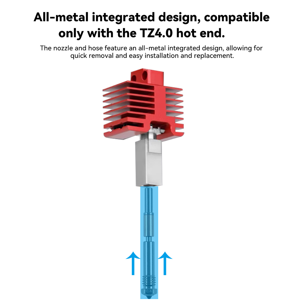 New Hotend Integrated Nozzle F - 3D Printing Bambu recensie en prijs