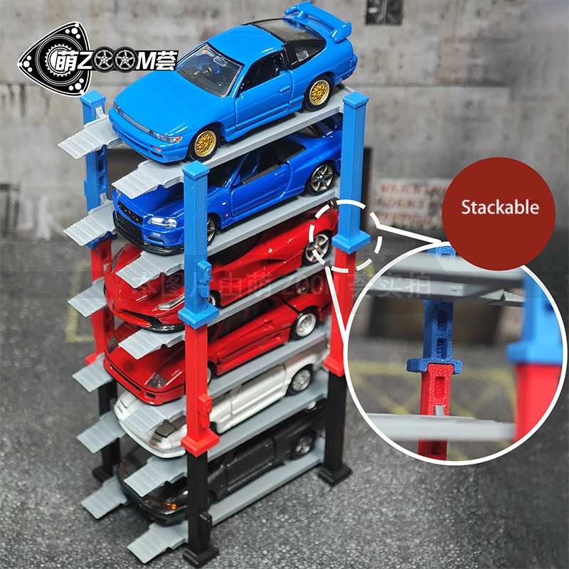 1:64 Car Model Scene Double-la - 3D Printing Plastic recensie en prijs