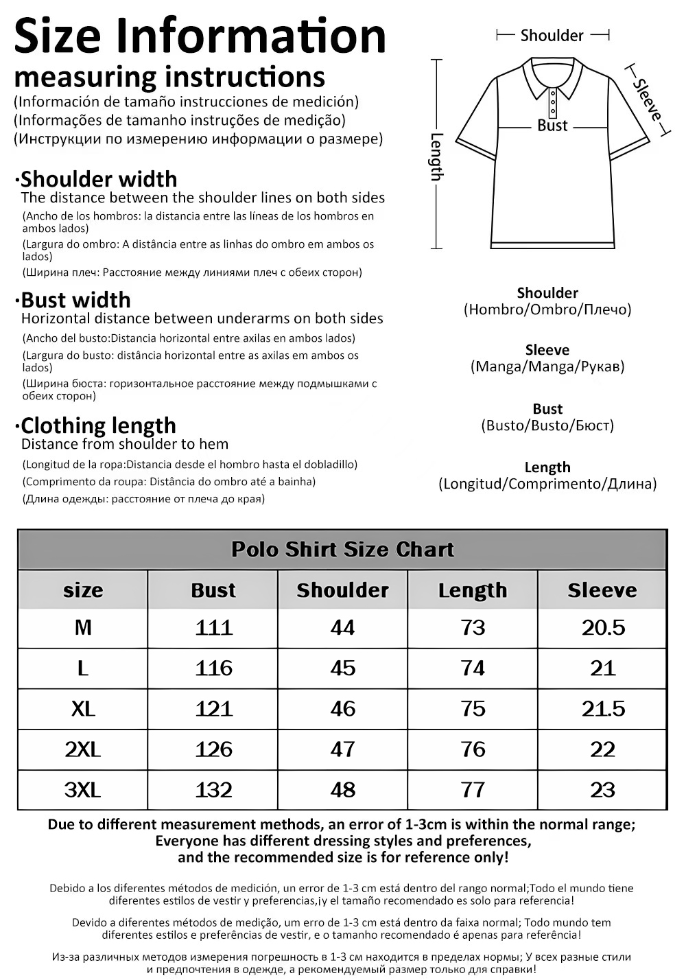 Men's Polo Shirt Gradient rain - 3D Printing On Fabric recensie en prijs