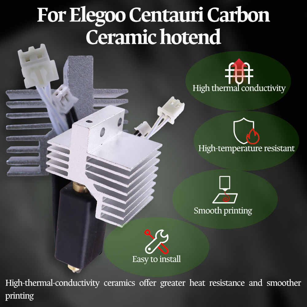 Upgrade Ceramic Hotend for Ele - 3D Printing Elegoo recensie en prijs