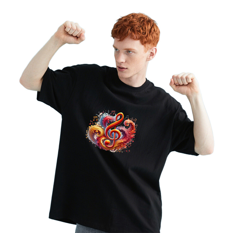 Color music symbols heat trans - 3D Printing On Fabric recensie en prijs