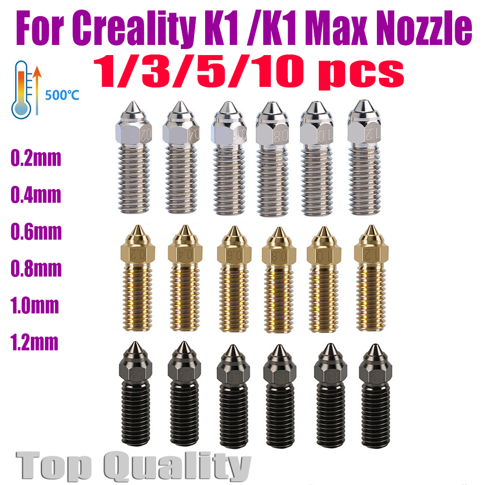 For Creality Ender 3 V3 KE K1/ - 3D Printer Nozzle Brass recensie en prijs