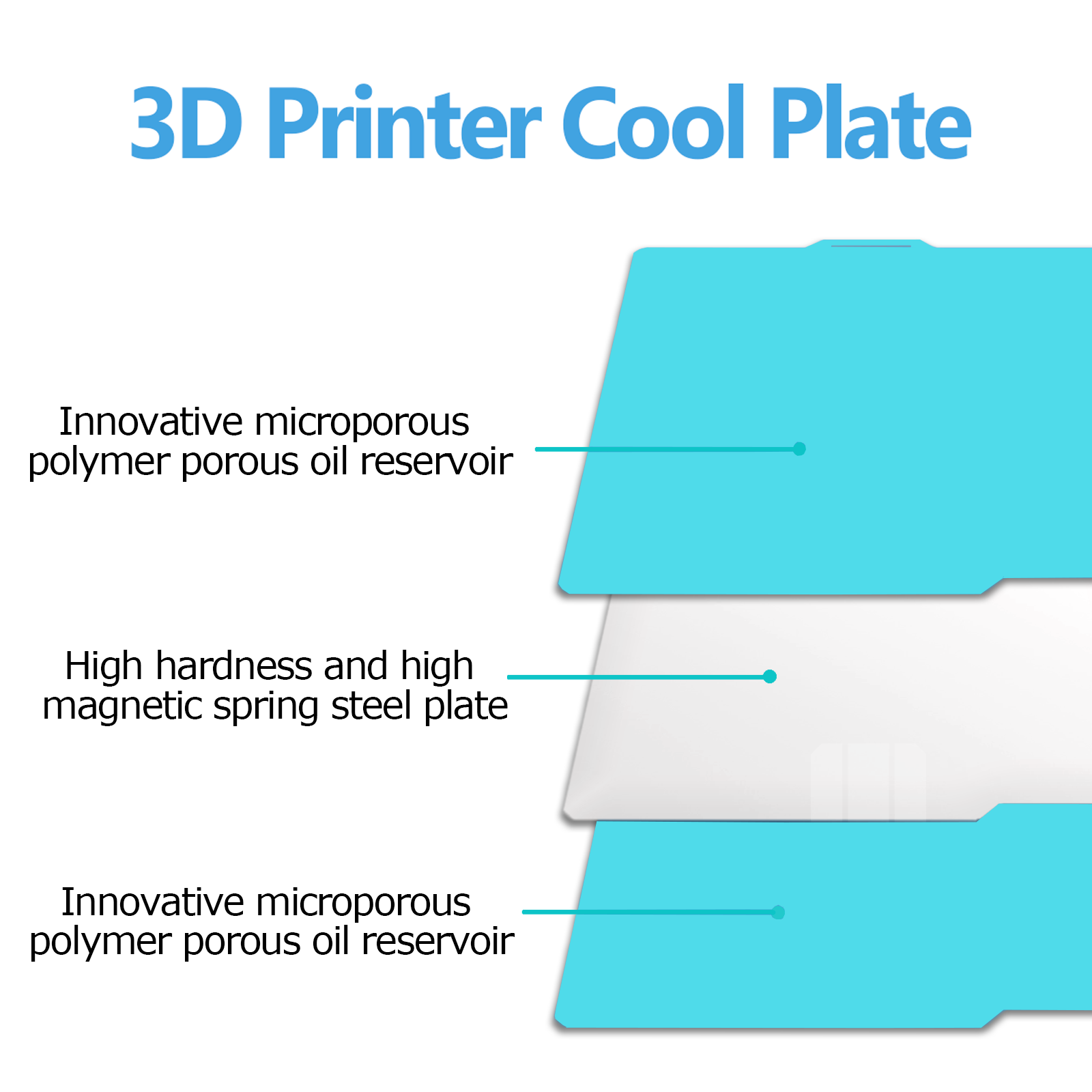 Glacier Cold Build Plate For E - 3D Printing Elegoo recensie en prijs