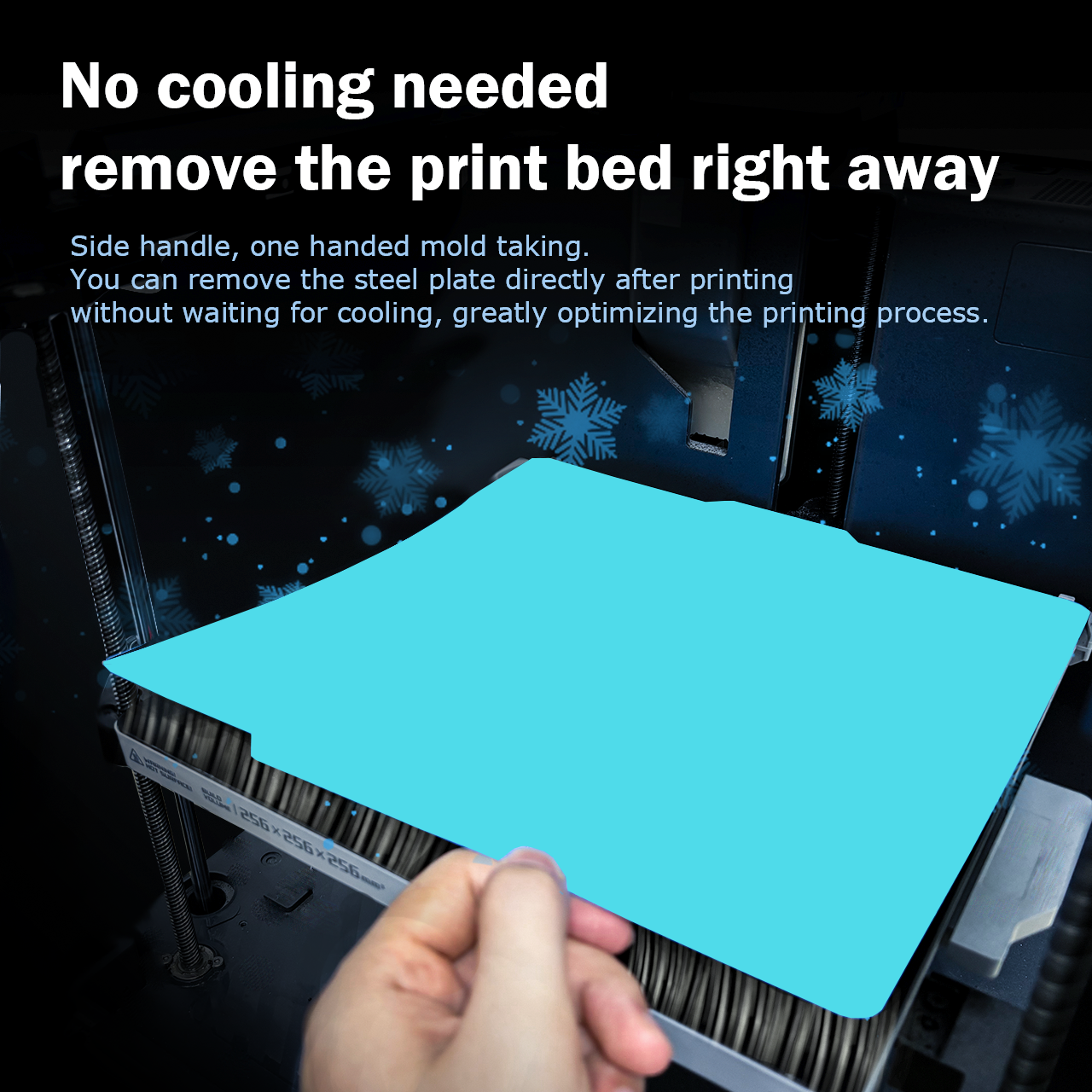 Glacier Cold Build Plate For E - 3D Printing Elegoo recensie en prijs