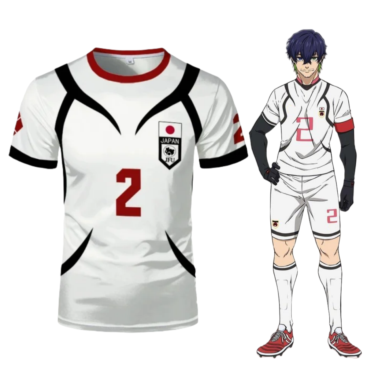 Anime Aiku Shirt Cosplay Costu - 3D Printing Services recensie en prijs