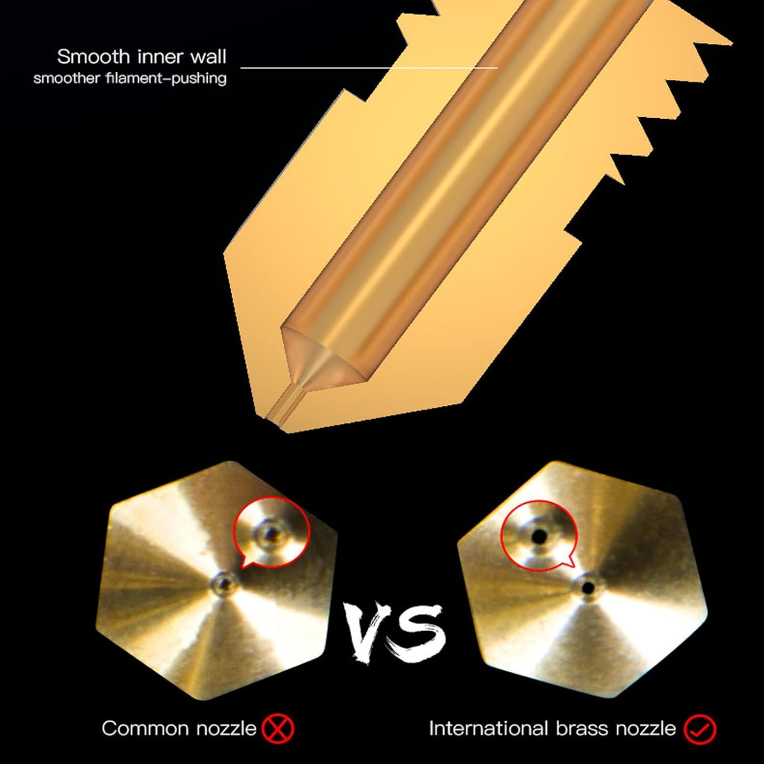 Official Creality Ender 3/Ende - 3D Printer Nozzle Brass recensie en prijs
