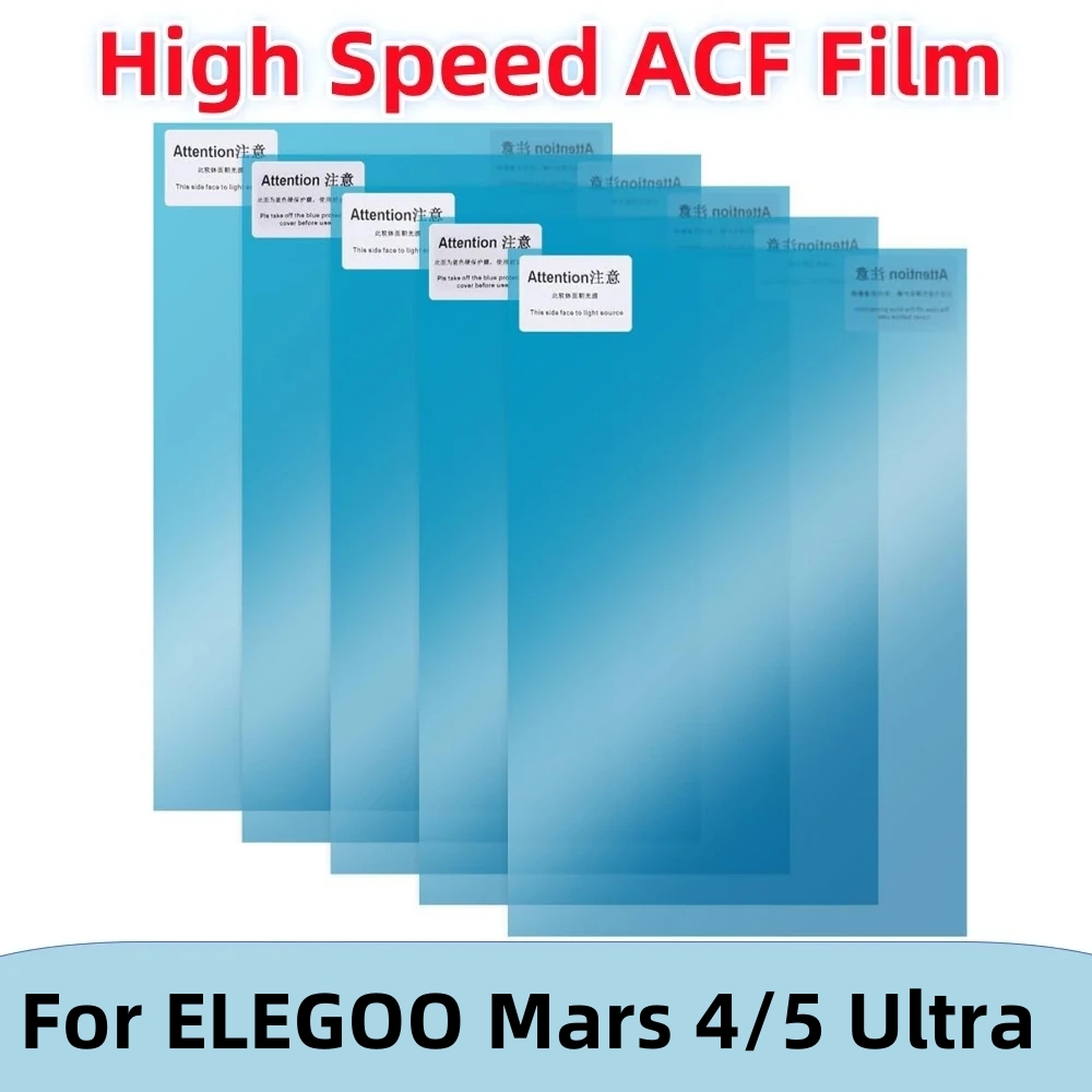 5Pcs 7 Inch ACF Film 235x160mm - 3D Printing Elegoo recensie en prijs