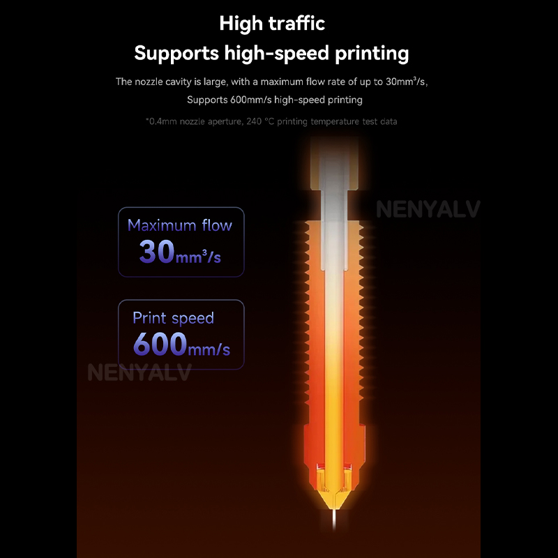 High Flow Upgraded K1C K1 Max/ - 3D Printer Nozzle Brass recensie en prijs