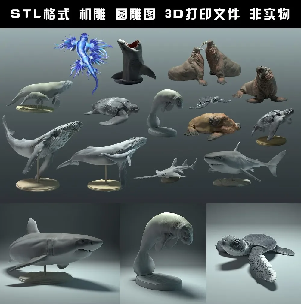 animals, polar bear, takin, wo - 3D Printing Files recensie en prijs