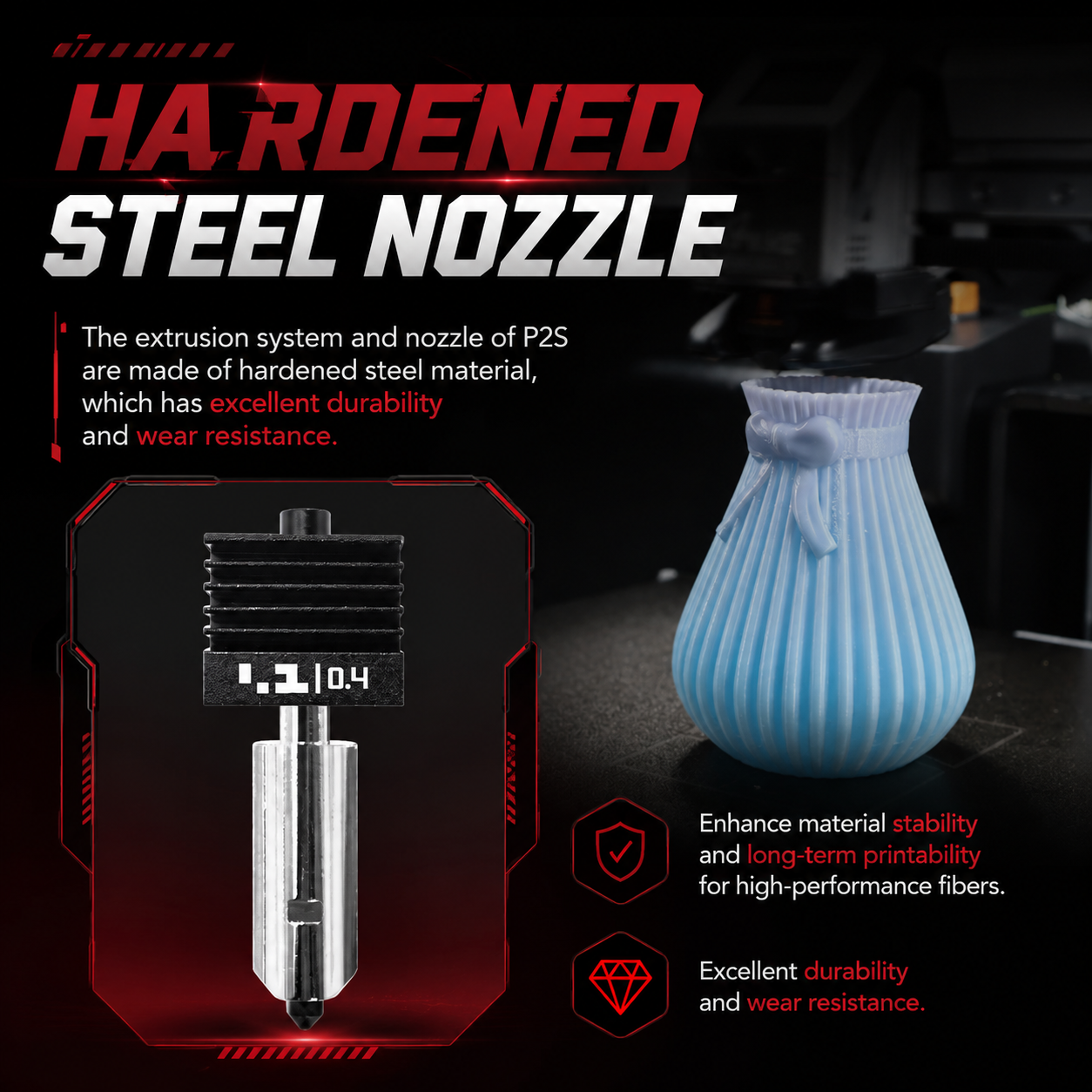 Upgrade For Bambu Lab P2S  Har - 3D Printing Bambu recensie en prijs