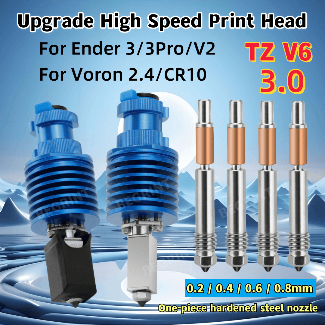 Hotend Upgrade TZ V6 3.0 Hot e - 3D Printer Nozzle Brass recensie en prijs