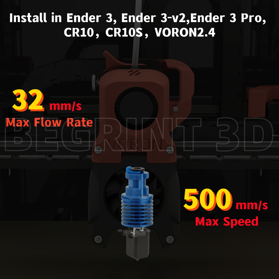 Hotend Upgrade TZ V6 3.0 Hot e - 3D Printer Nozzle Brass recensie en prijs