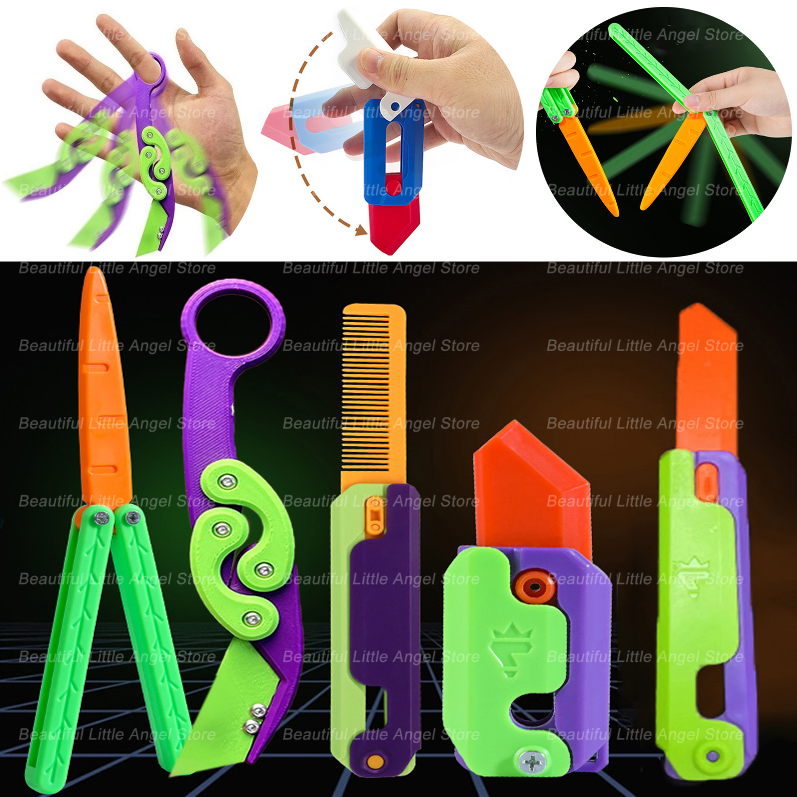 New Knife Fidget Toy 3D Printi - 3D Printing Files recensie en prijs