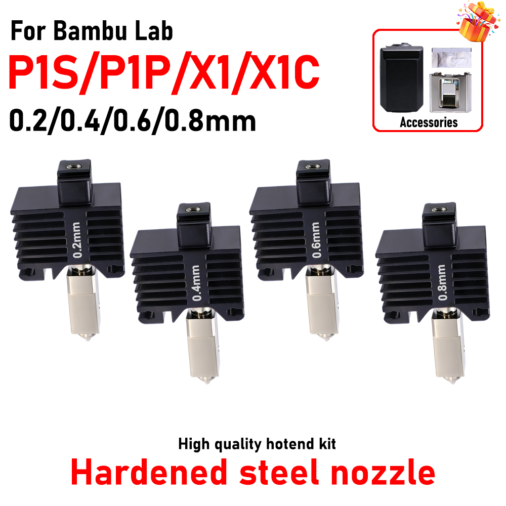 Hotend For Bambu Lab p1p X1C P - 3D Printing Bambu recensie en prijs