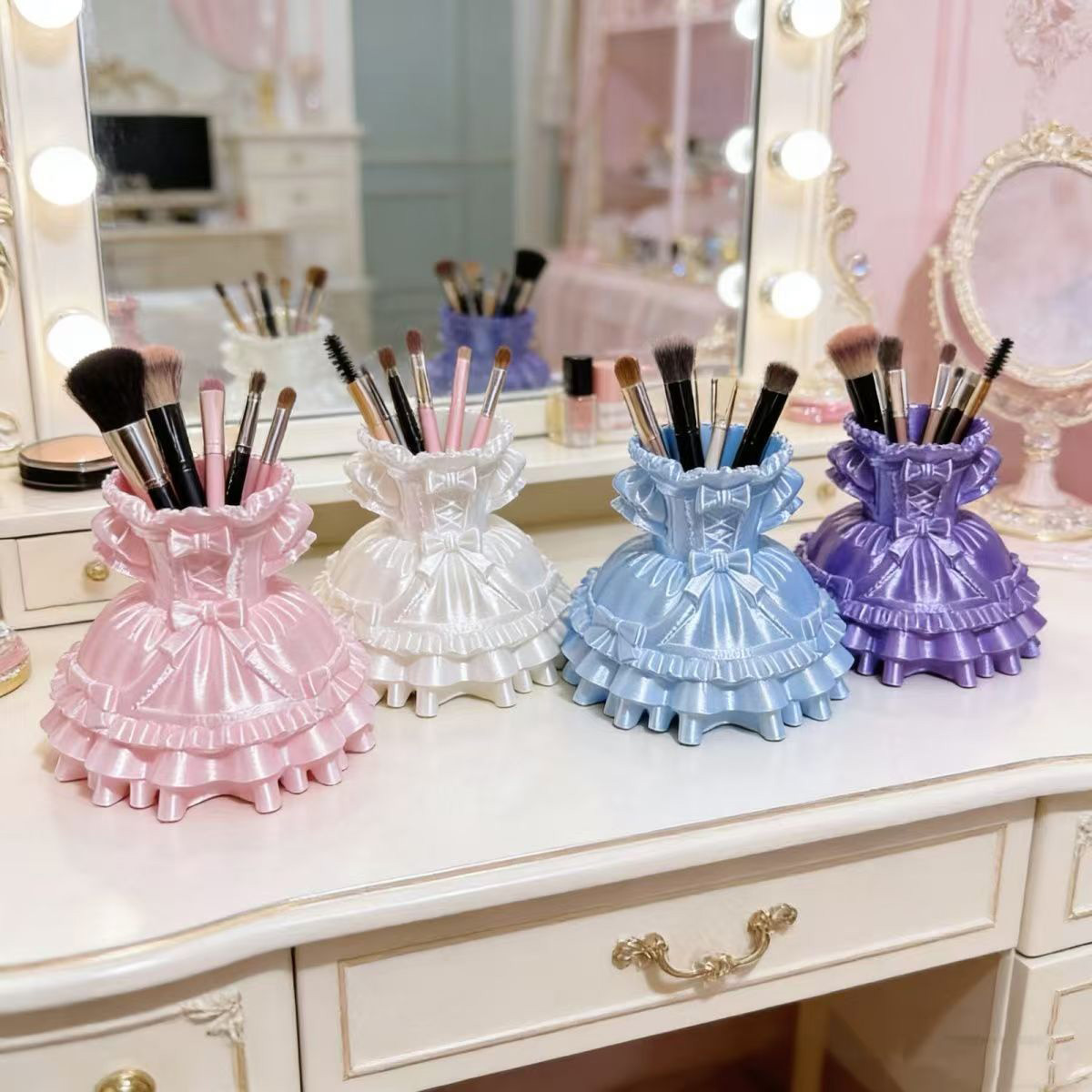 Princess Dress Makeup Brush Ho - 3D Printing Examples recensie en prijs