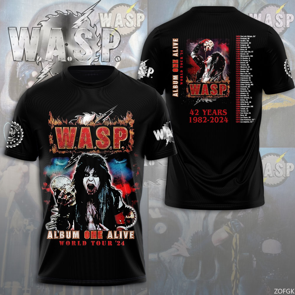 W.A.S.P Rock 3D Printing T-shi - 3D Printing Services recensie en prijs