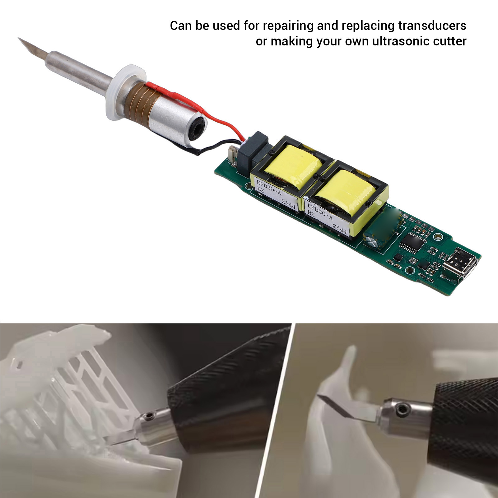 Ultrasonic Cutter Transducer K - 3D Printing Plastic recensie en prijs