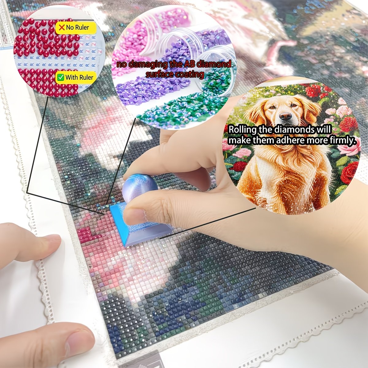 3D Printed Diamond Painting Ro - 3D Printing Plastic recensie en prijs