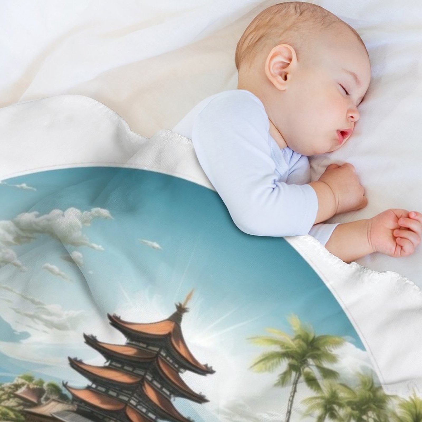 Bali Indonesia Throw Blanket A - 3D Printing Bali recensie en prijs