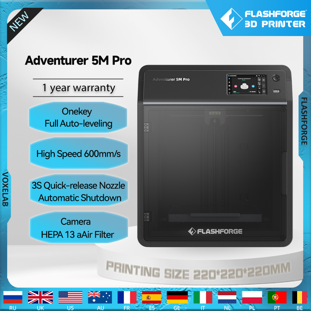 Flashforge Adventurer 5M Pro 3 - 3D Printing Files recensie en prijs